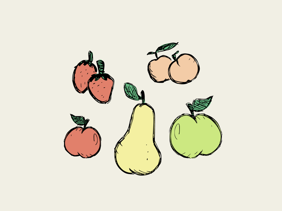 Illustrazione di frutta