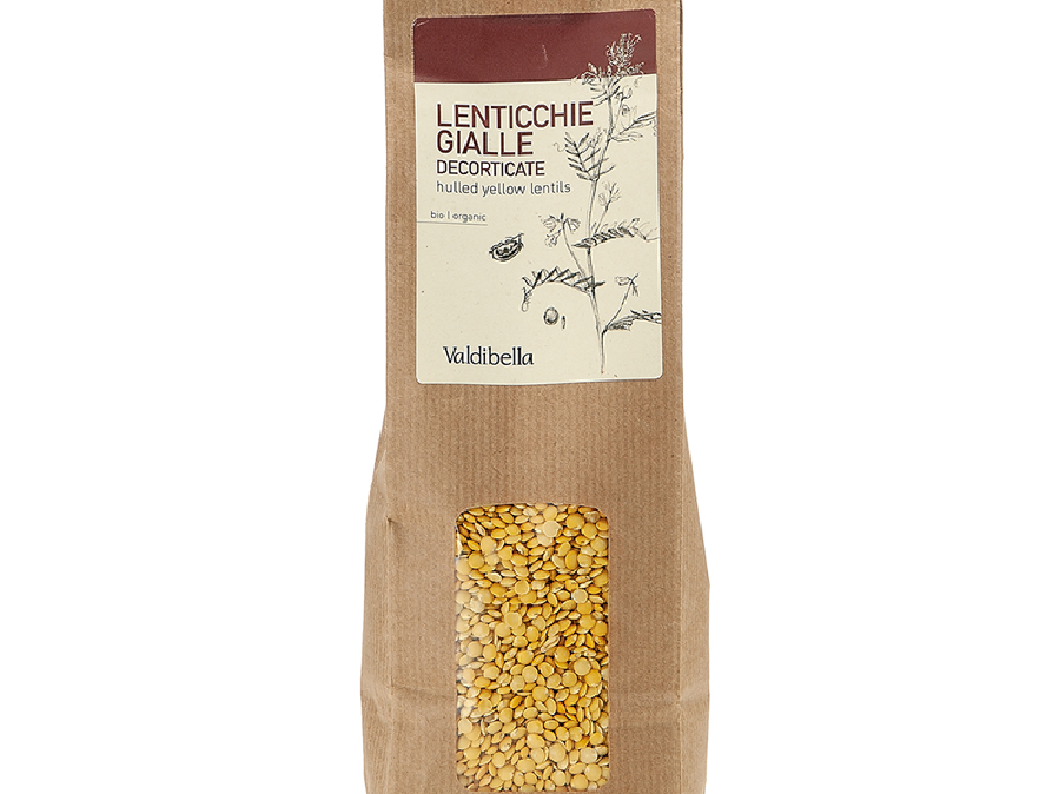 lenticchie gialle decorticate