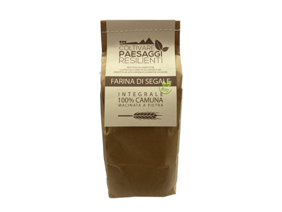 Farina di segale integrale macinata a pietra biologica - 1kg