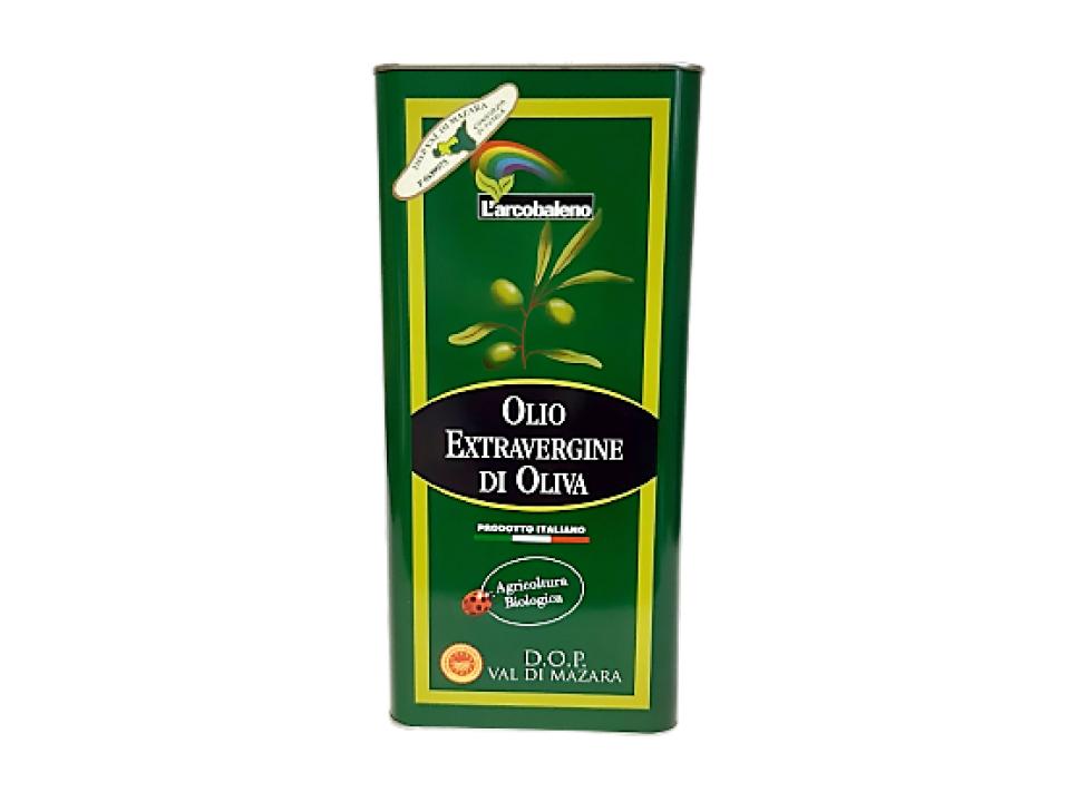 Latta di olio EVO bio 5 litri DOP Val di Mazara