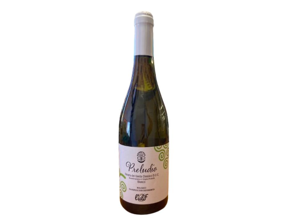 Bottiglia in vetro di Riviera del Garda classico DOC bianco Preludio (750ml)